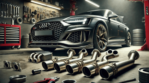 Audi RS6 C8 downpipes